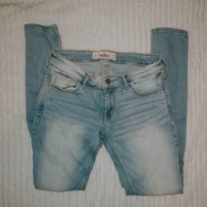 Light Blue Hollister Skinny Jeans